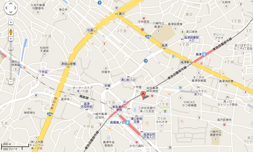 地図(グーグルマップ)